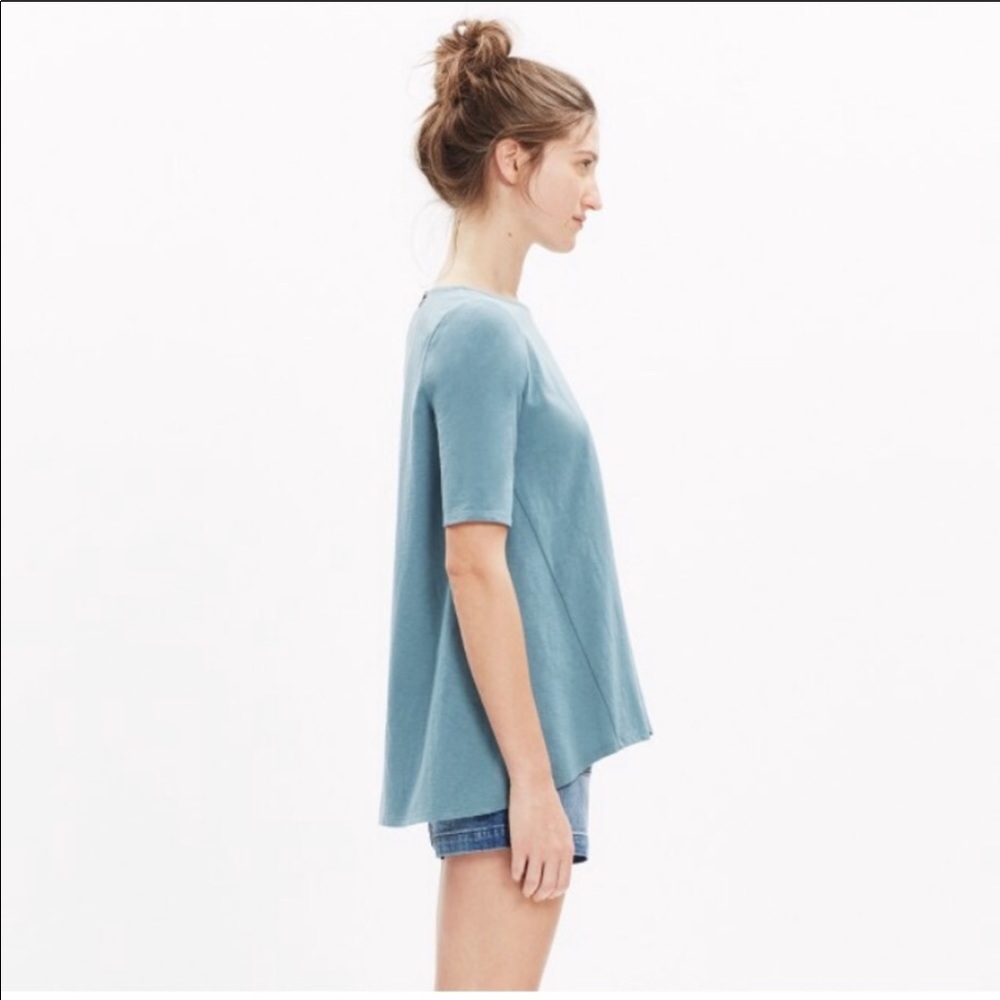 Madewell Swing Top in BLACK